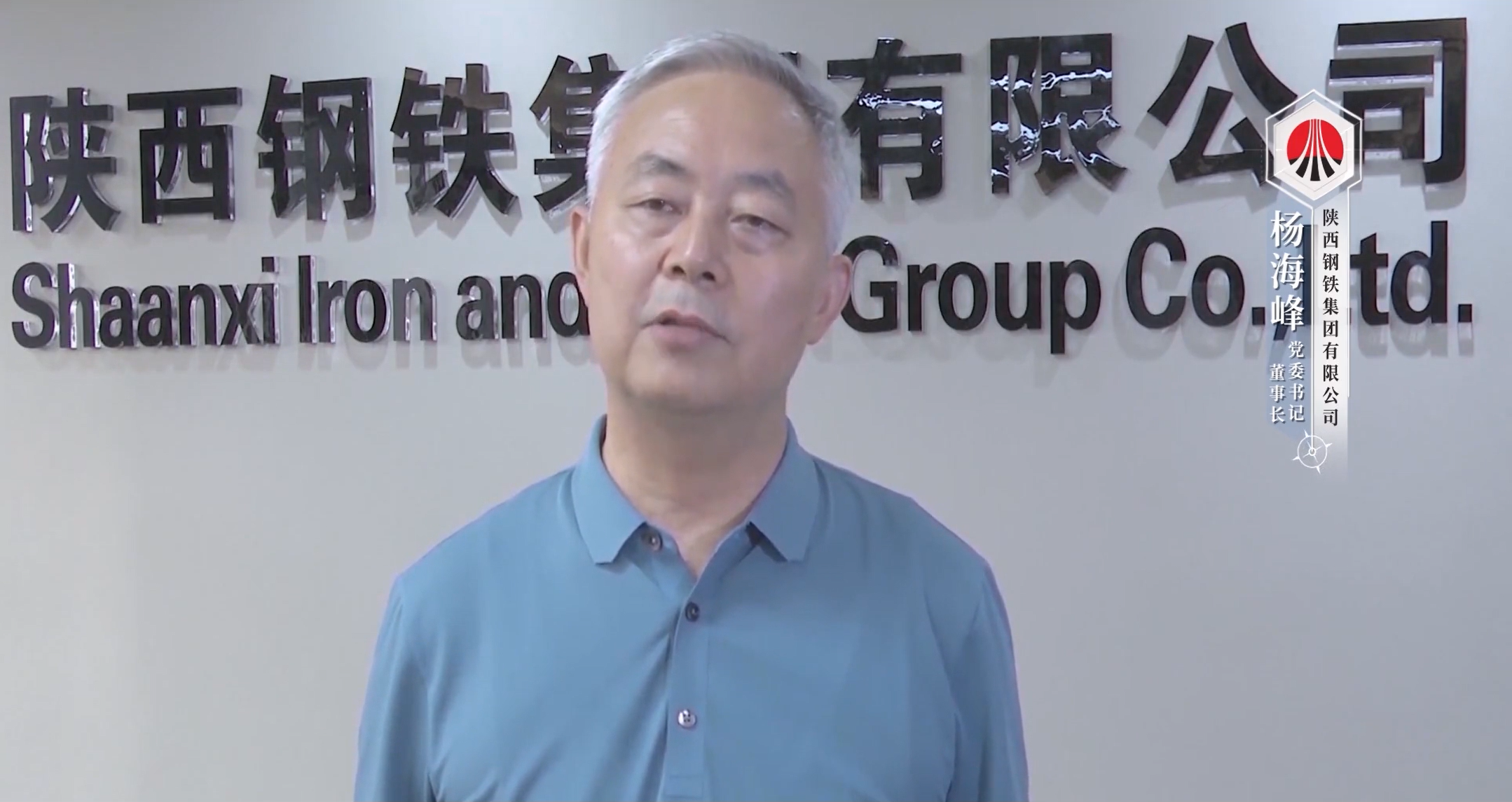 楊海峰 陜西鋼鐵集團(tuán)有限公司黨委書記、董事長兼總經(jīng)理